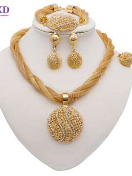 Fine Gold Jewelry Set